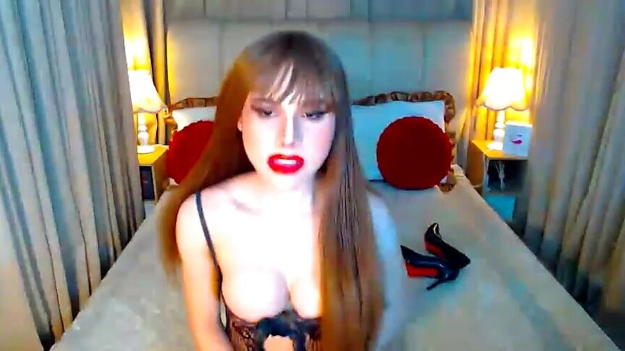 Slutty Trans Girl Is Masturbating Hard